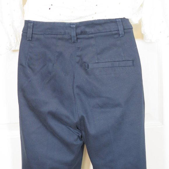 M&S Collection -'Mia' Navy cropped pants - Picture 8 of 15